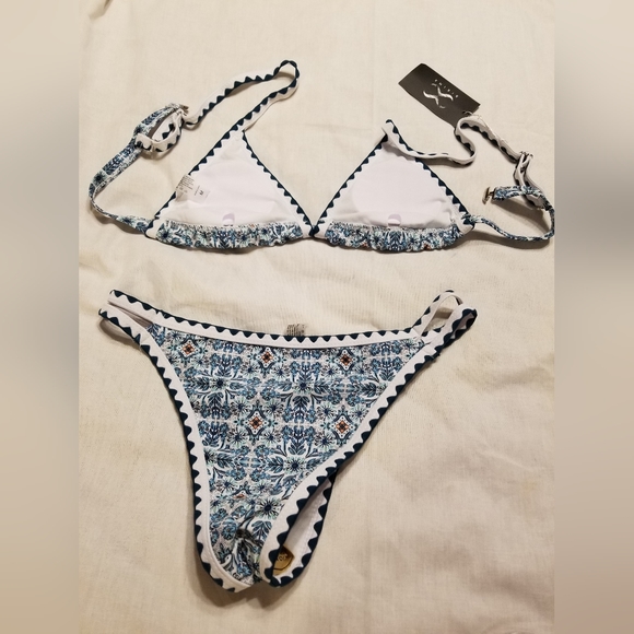 NWT  SUPER SEXY ITSBY BITSY BRILLIANT TRIBAL SHOW STOPPER BIKINI SWIM SUIT - Picture 8 of 8